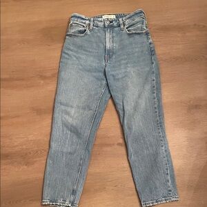 Abercrombie & Fitch Light Blue High Rise Jeans Size 26/2S